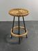 Midcentury Dutch rattan bamboo bar stools by Rohe Noordwolde, 1950s