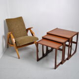 Gplan trundle table 1970