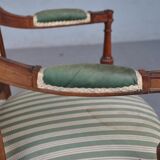 Pair of Louis XVI style chairs late XIXth