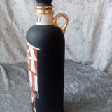 Designer porcelain whisky bottle hand-decorated signed su re da made in spain 9/17