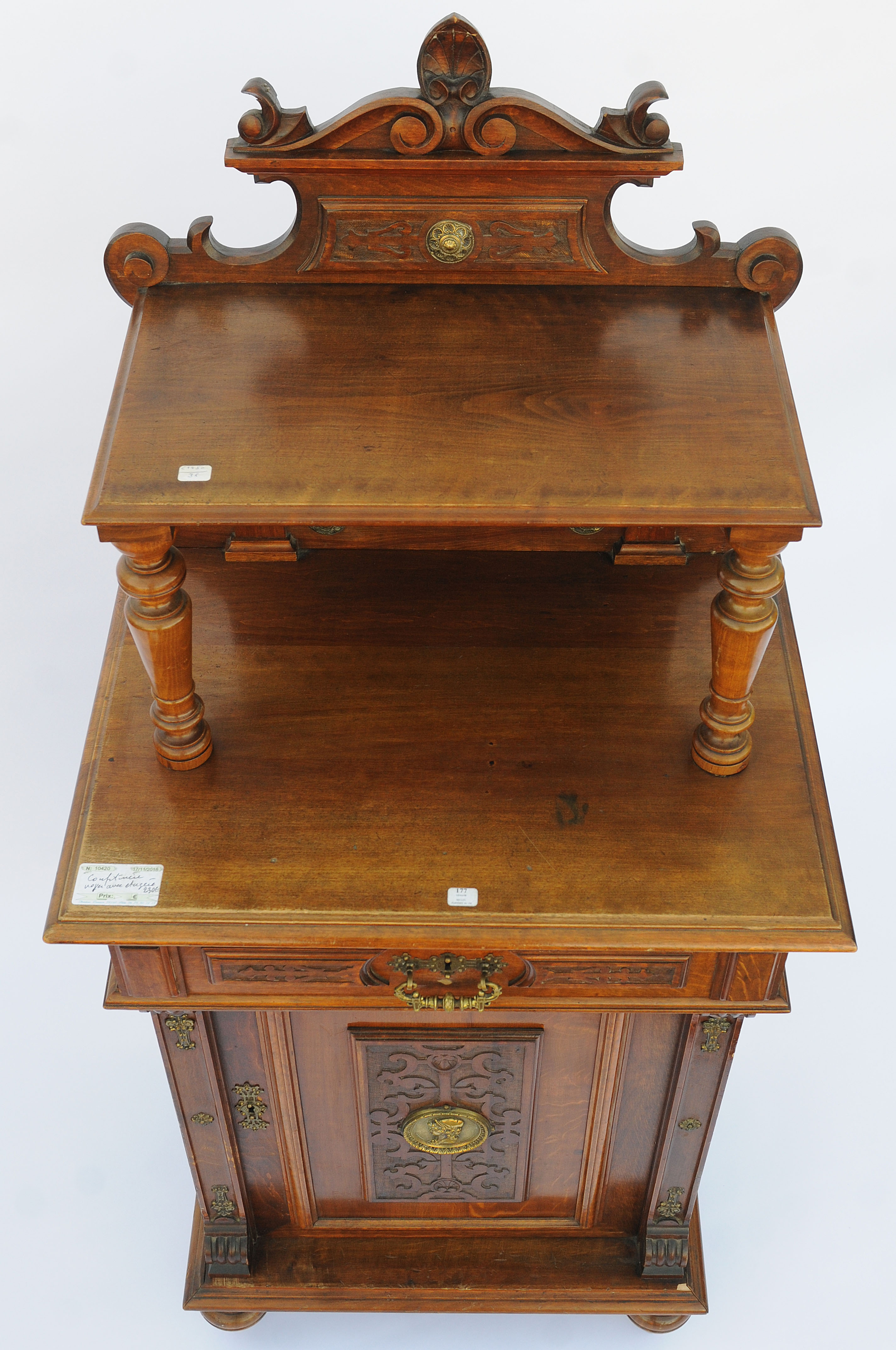 Walnut confectioner's buffet