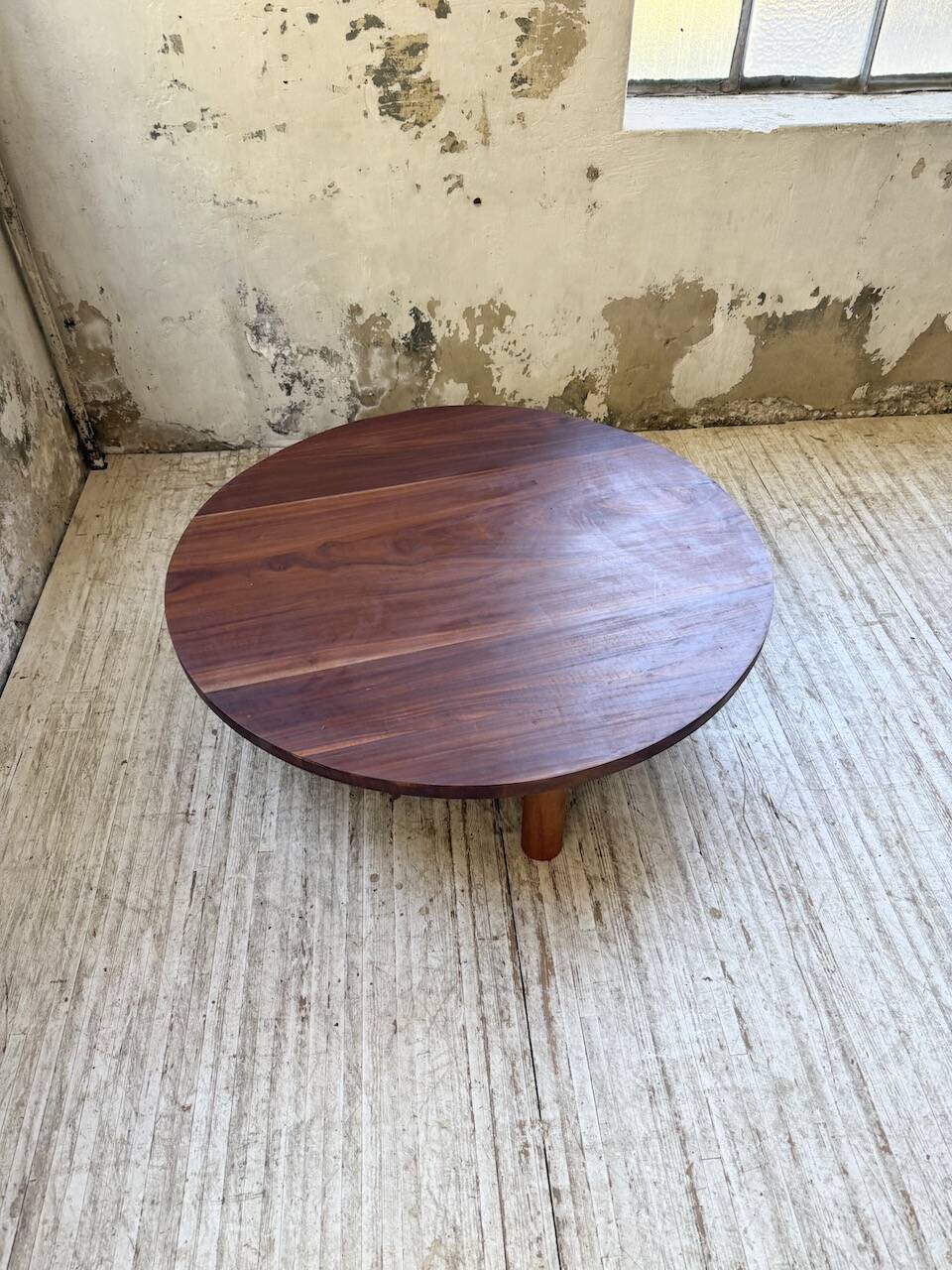 50s round tripod coffee table