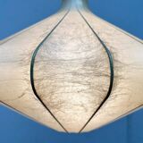Modern mid-century Cocoon pendant lamp by Friedel Wauer for Goldkant Leuchten, 1960s.