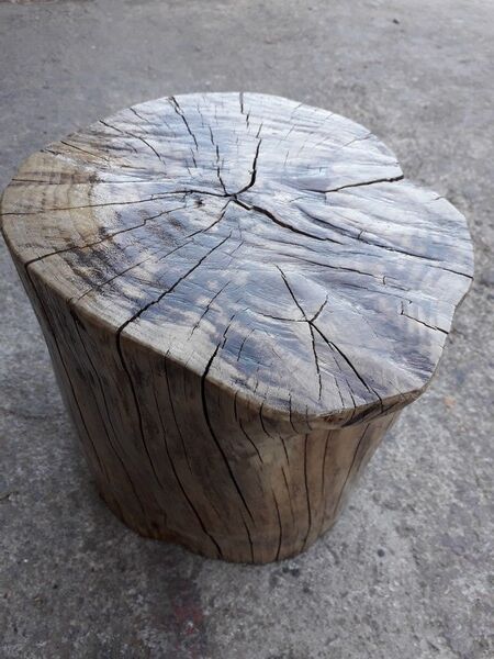 Big ottoman ottoman end of old wooden glass sofa