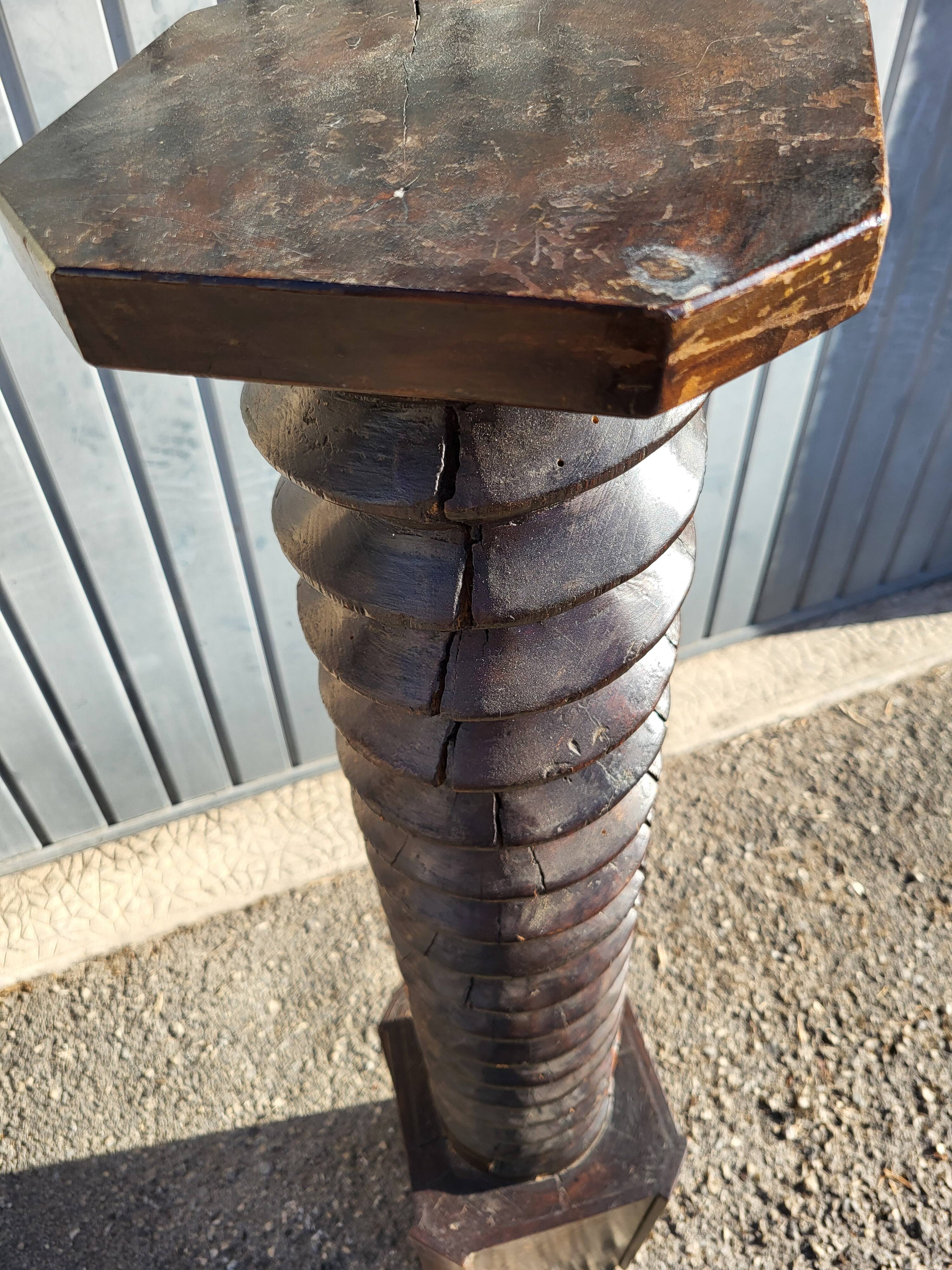 Wooden press