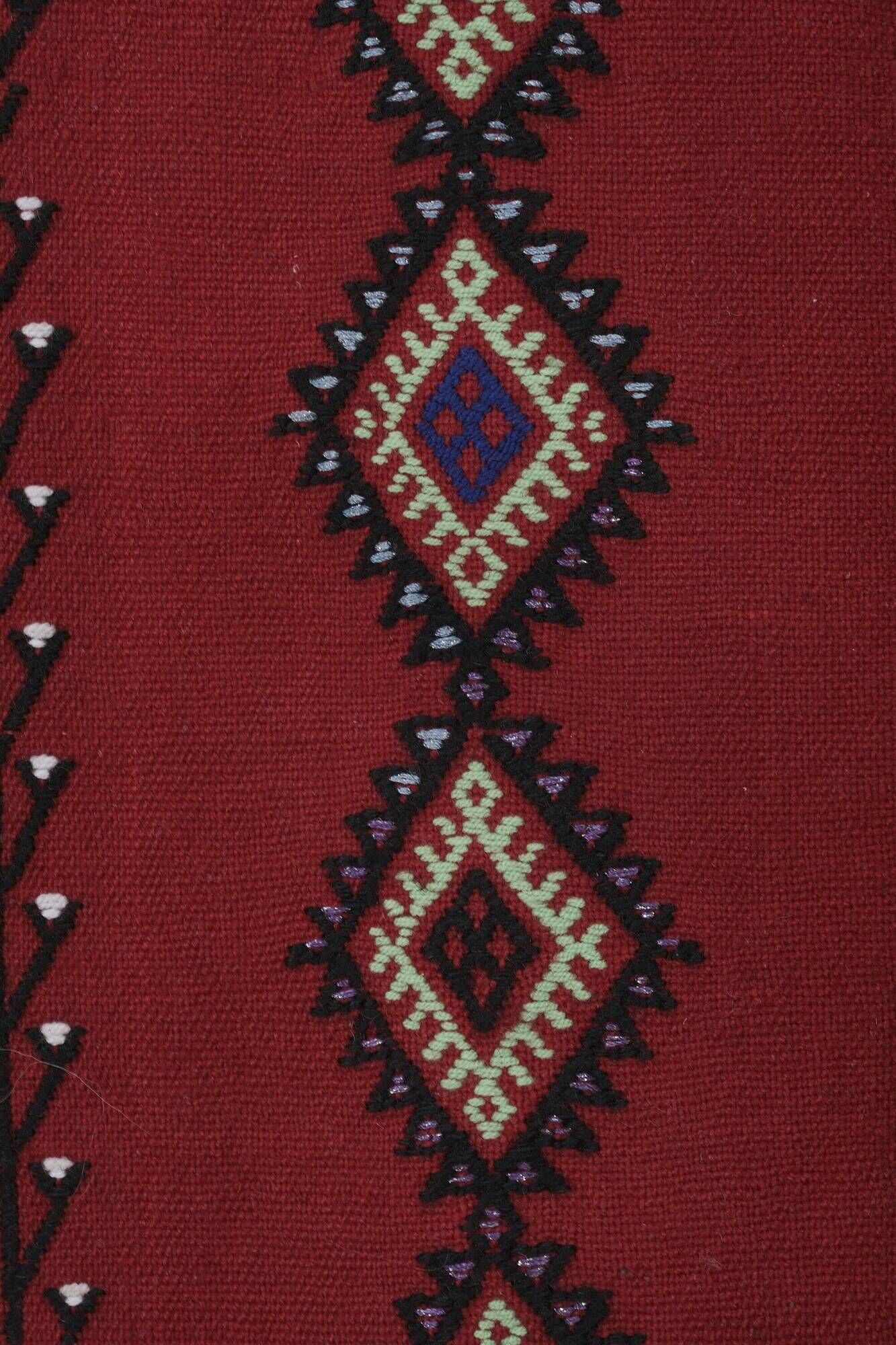Vintage Turkish kilim, handwoven, 151x235 cm.