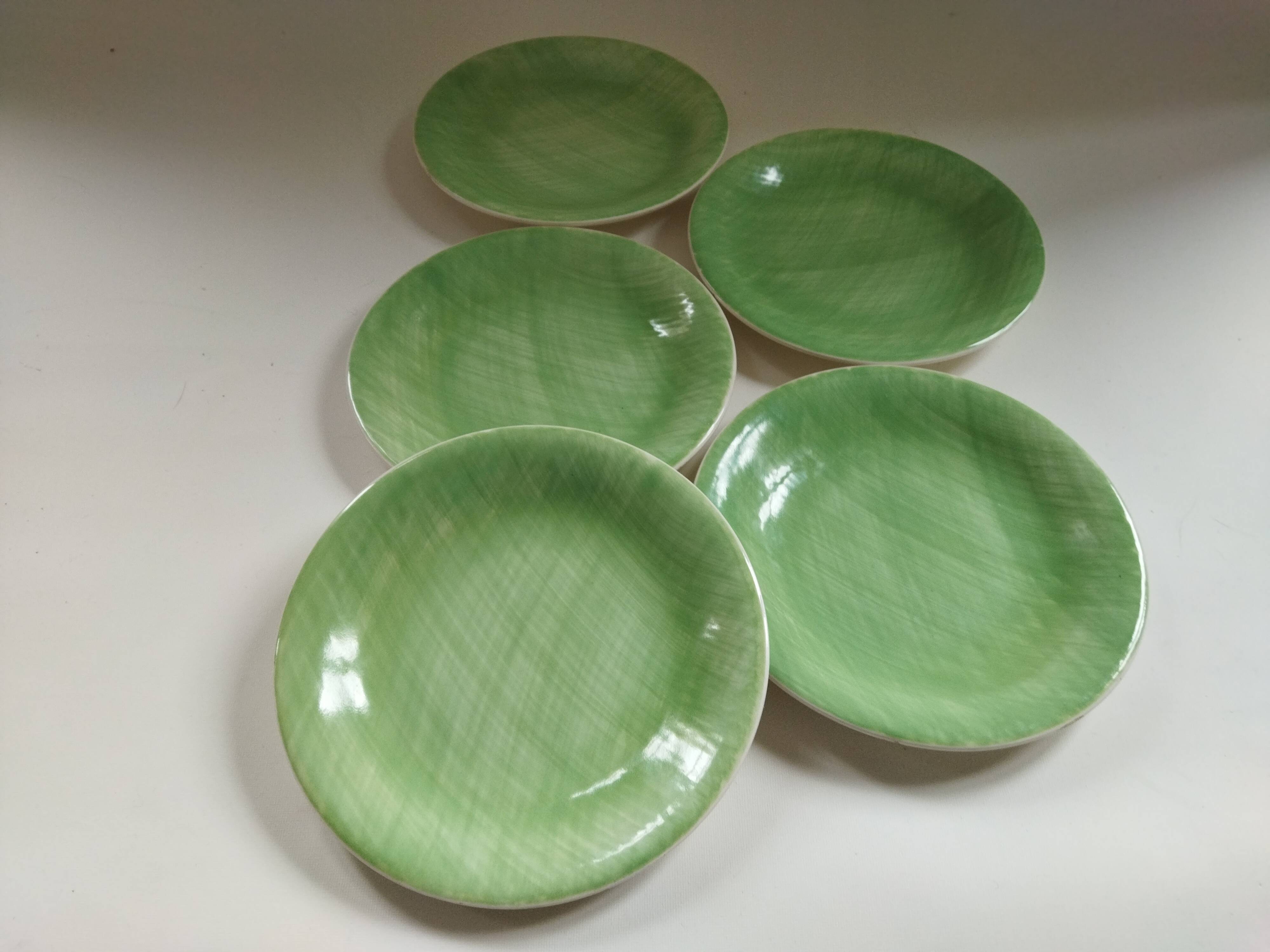 5 dessert plates Salins Mistral