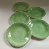 5 dessert plates Salins Mistral
