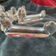 Set of 6 crystal knife rests Cristallerie Vannes