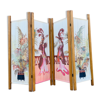 Art Nouveau style screen - 4 sides