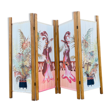 Paravent style art nouveau - 4 pans