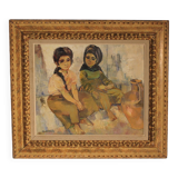 Painting by P. Girol