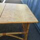 Desk in vintage rattan XXeme
