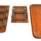 Digsmed Snack Caroussel + Trays by Holmegaard, Denmark. Set of 17 Pieces