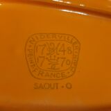 2 Faience de Niderville from the 70s of O. Saout