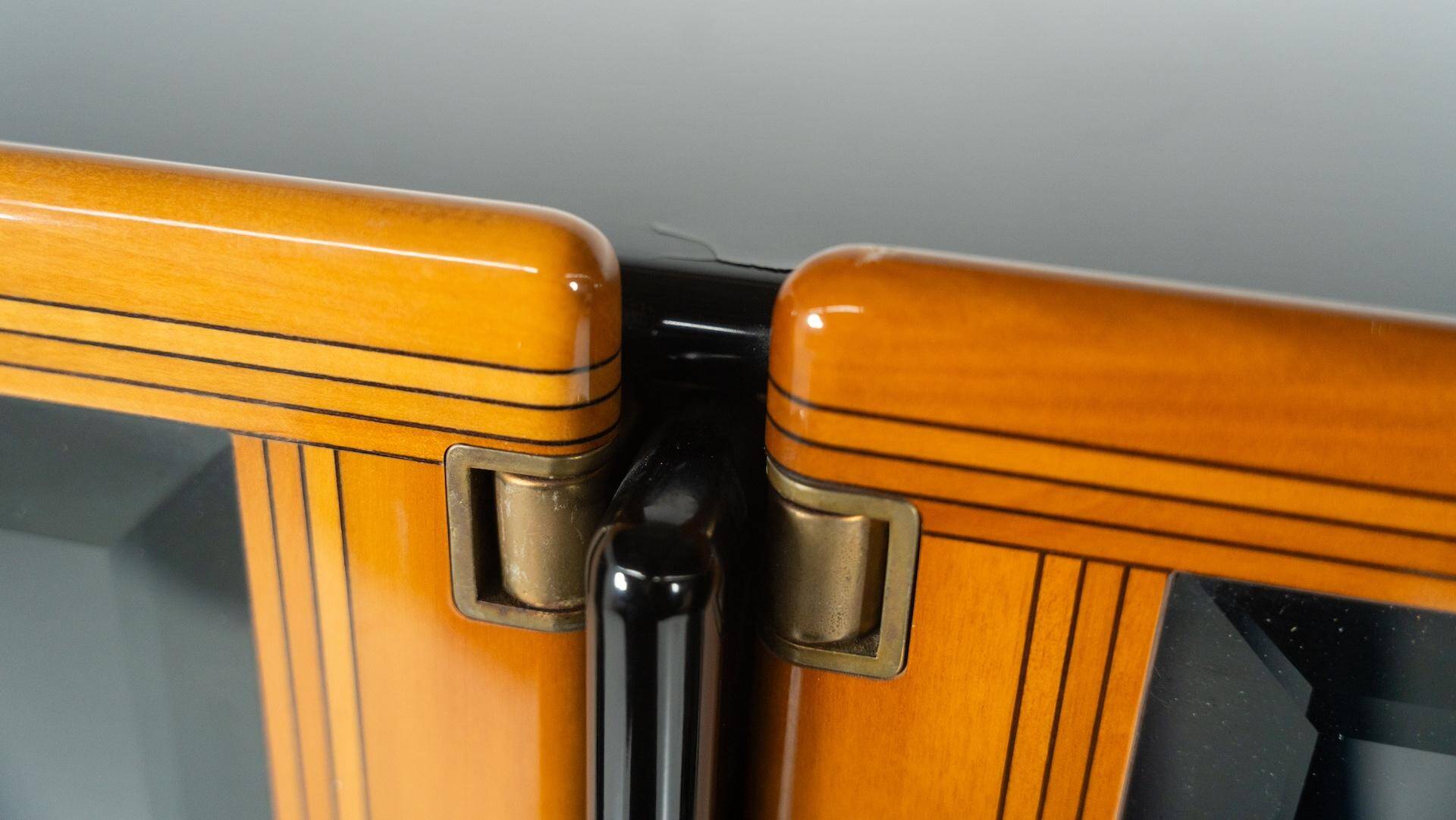 Library/Display Cabinet Artona modern mid-century by Afra and Tobia Scarpa, Maxalto