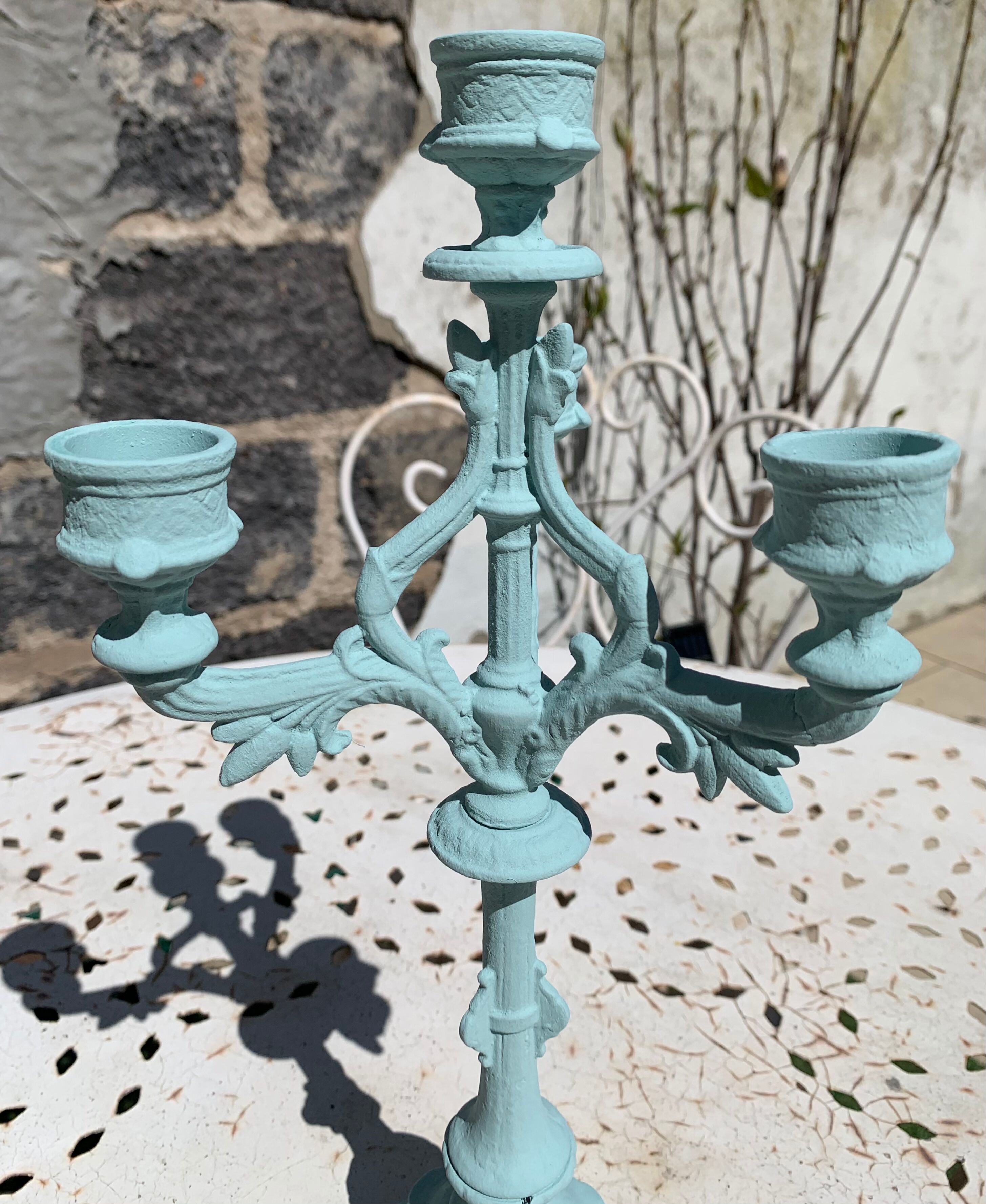 Bronze chandelier