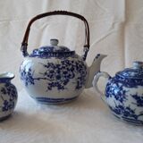 One-on-one tea service, hard porcelain from Japan