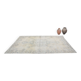 Turkish Oushak Handmade Carpet sku 3182