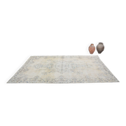 Turkish Oushak Handmade Carpet sku 3182