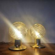 Pair of Midcentury Table Lamps, Richard Essig, Germany, 1970s