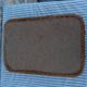 Vintage seventies rattan and formica tray