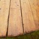 Old farm table in pine 3 meters