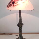 Art Nouveau lamp 1950 signed Paris Stars