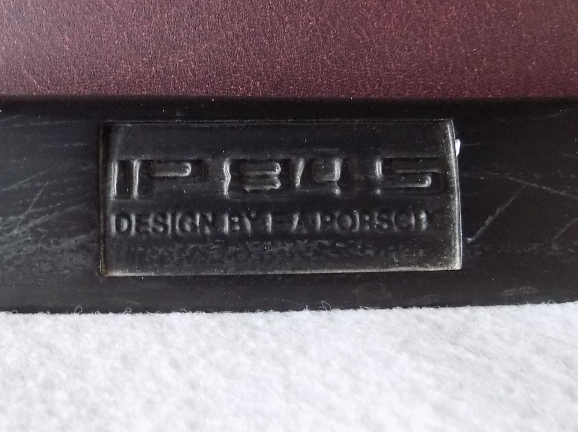 Interprofil IP84S reclining lounge chair by Ferdinand A. Porsche