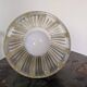 Thick glass lampshade – 1950s/60s