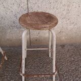 3 workshop stools