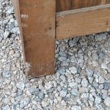 Old Parisian wardrobe 1 door 1stiroir in beech and ash