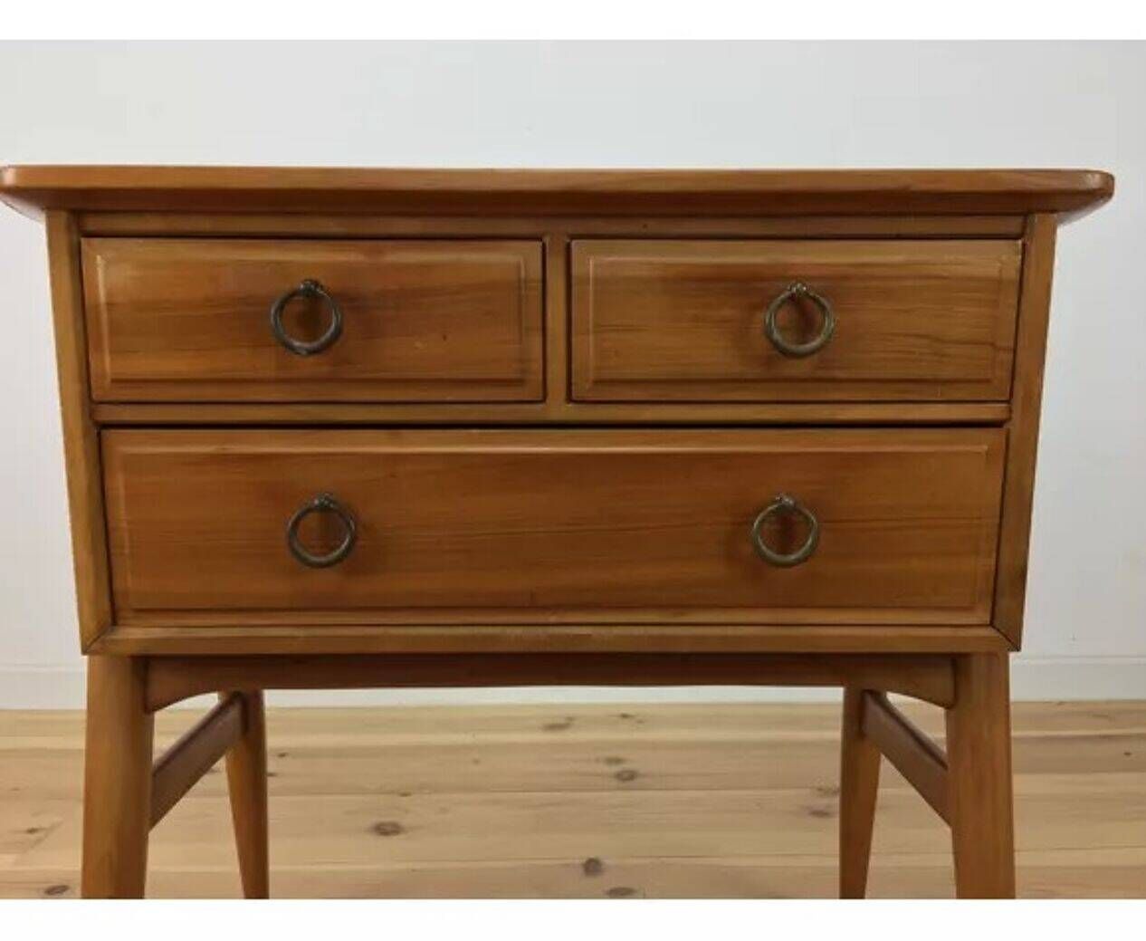Scandinavian side table/commode, cabinetmaker's furniture, 1960s.