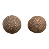 Pair of pétanque balls XIX