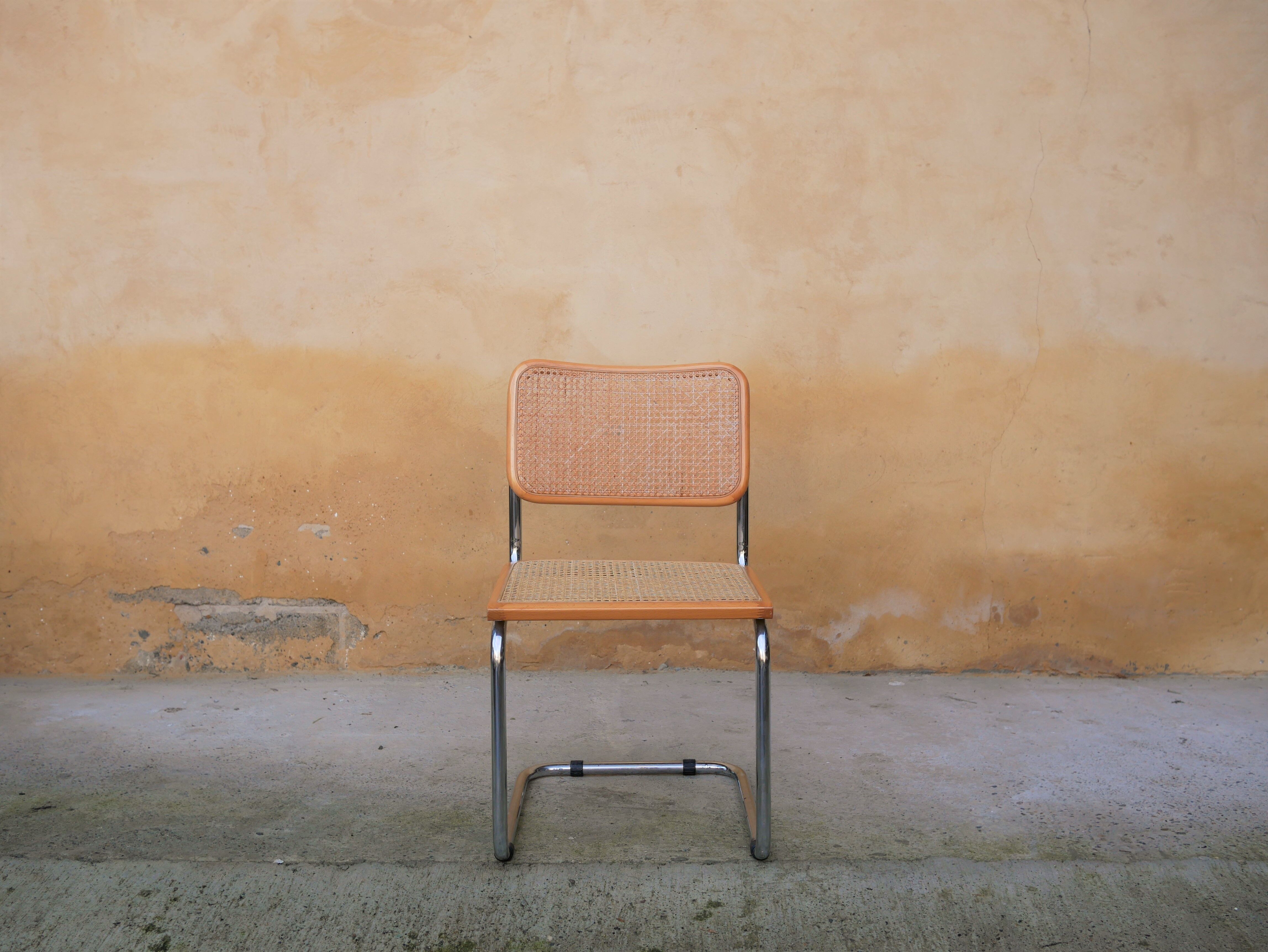 Chair B32 by Marcel Breuer, Made in Italy