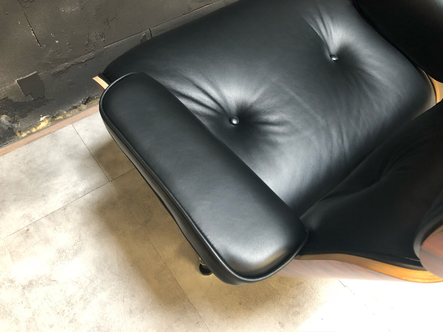 Eames  lounger and ottoman
