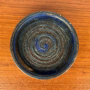Mid-century modern Danish studio pottery bowl by Tue Poulsen for Tue Keramik, 1960s.