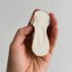 set of ceramic mushroom knife holders