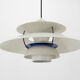 Plafonnier poul henningsen « ph5 », années 1960, danemark