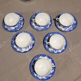 6 tea cups with saucers - Japan - antique