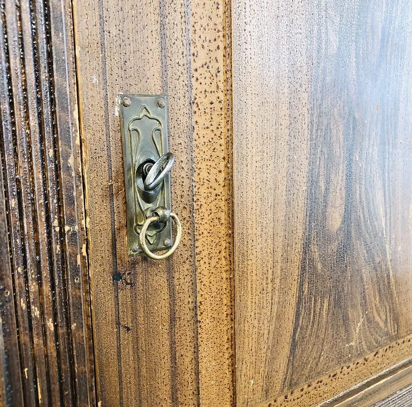 Antique art deco cabinet