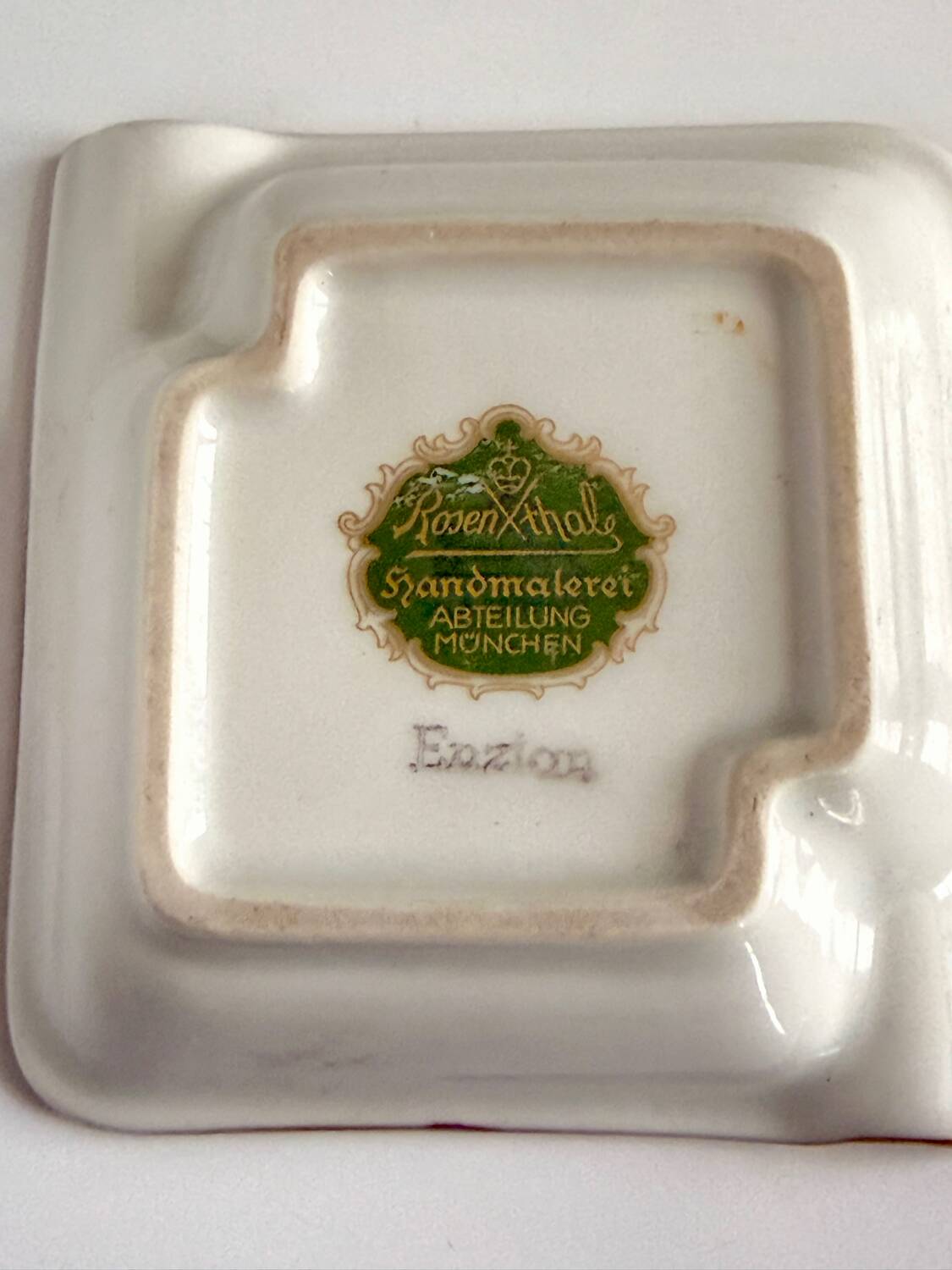 Rosenthal porcelain ashtray