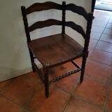 Fireplace corner armchair