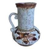 Stoneware vase ceramic signed DDR 70s