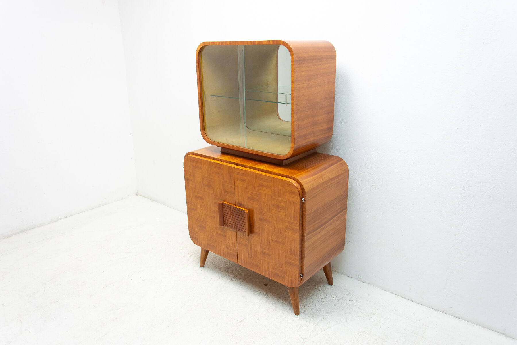 Mid-century catalogue display case