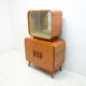 Mid-century catalogue display case