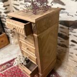 Petit meuble de rangement bois brut