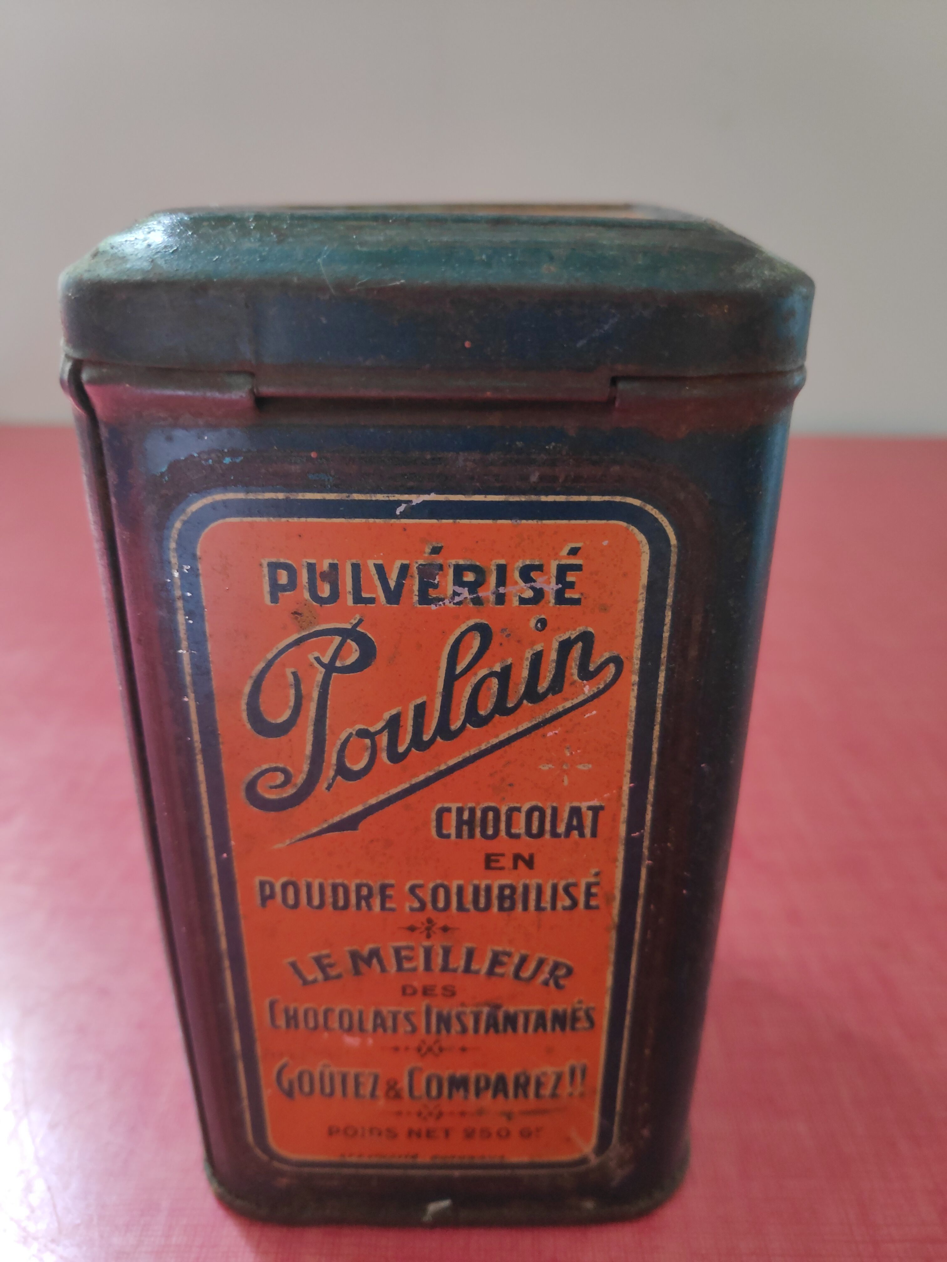 Vintage Poulain chocolate box