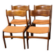 Vintage teak dining chairs