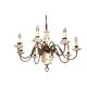 Lustre hollandais en porcelaine